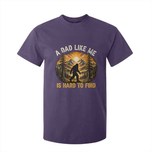 Retro Bigfoot Dad Like Me Is Hard To Find T Shirt For Kid Sasquatch Gift for Outdoorsy Fathers Myth Seekers