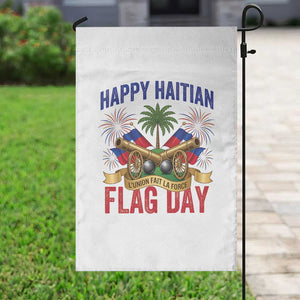 Happy Haitian Flag Day Celebration Graphic Garden Flag May 18 National Pride Haiti Heritage TS02 Print Your Wear