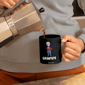 Granpapa Haitian Creole Grandpa Pride Coffee Mug Grandfather Hispanic Haiti Heritage Father's Day TS02 Print Your Wear