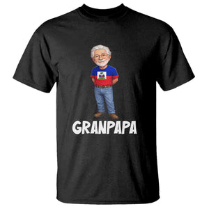 Granpapa Haitian Creole Grandpa Pride T Shirt Grandfather Hispanic Haiti Heritage Father's Day TS02 Black Print Your Wear