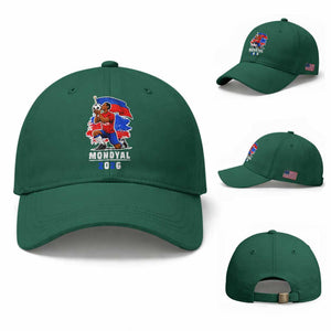 Mondyal 2026 Haiti Soccer Player Victory Celebration Graphic Baseball Cap Haitian Flag Football Sports Fan TS02 Baseball Cap Universal Fit Irish Green Print Your Wear