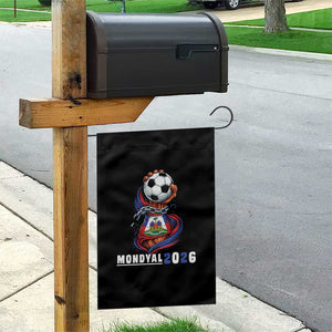 Mondyal 2026 Haiti Freedom Fist Broken Chains Soccer Graphic Garden Flag Haitian Flag Football Sports Fan TS02 Print Your Wear