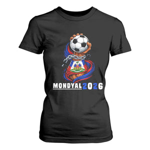 Mondyal 2026 Haiti Freedom Fist Broken Chains Soccer Graphic T Shirt For Women Haitian Flag Football Sports Fan TS02 Black Print Your Wear