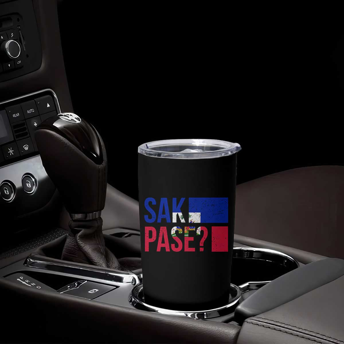 Sak Pase Haitian Creole Tumbler Cup Haiti Flag Heritage Pride TS02 Print Your Wear