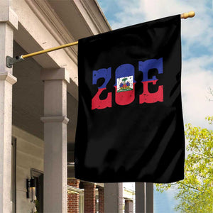 Zoe Haitian Pride Garden Flag Haiti Flag Culture Heritage Pride TS02 Print Your Wear