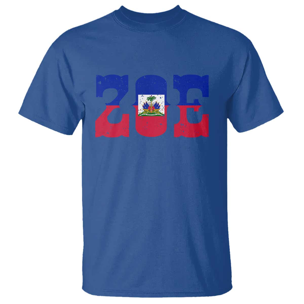 Zoe Haitian Pride T Shirt Haiti Flag Culture Heritage Pride TS02 Royal Blue Print Your Wear