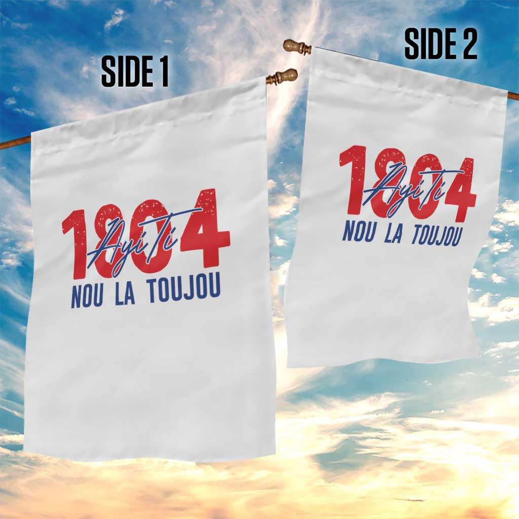 Haiti 1804 Ayiti Nou La Toujou Garden Flag Independence Haiti Heritage Pride TS02 Print Your Wear