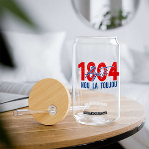Haiti 1804 Ayiti Nou La Toujou Glass Can Independence Haiti Heritage Pride TS02 Print Your Wear