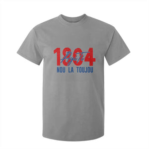 Haiti 1804 Ayiti Nou La Toujou T Shirt For Kid Independence Haiti Heritage Pride TS02 Sport Gray Print Your Wear