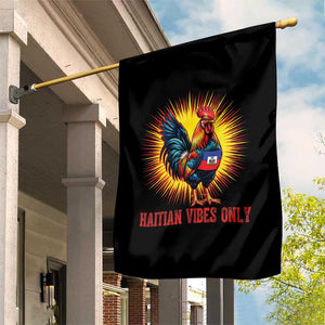 Proud Haitian Rooster Flag Garden Flag Majestic National Symbol Haiti Heritage Pride TS02 Print Your Wear