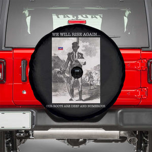 Haitian Revolution Toussaint Louverture Spare Tire Cover We Will Rise Again Historic Graphic TS02 Black Print Your Wear