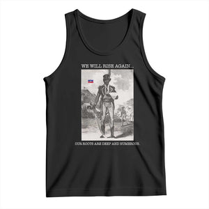 Haitian Revolution Toussaint Louverture Tank Top We Will Rise Again Historic Graphic TS02 Black Print Your Wear