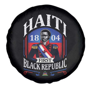 1804 First Black Republic Vintage Graphic Spare Tire Cover Jean Jacques Dessalines Historic TS02 Print Your Wear