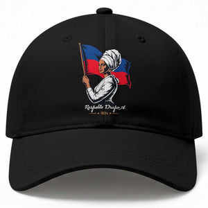 Respekte Drapo A 1804 Haitian Independence Day Baseball Cap Proud Haitian Woman Flag Heritage