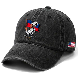 Respekte Drapo A 1804 Haitian Independence Day Washed Cotton Baseball Cap Proud Haitian Woman Flag Heritage