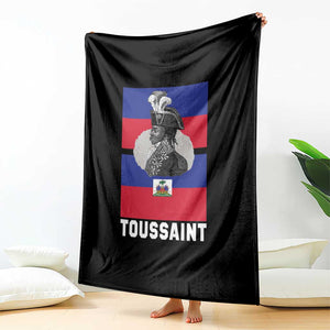 Toussaint Louverture Haitian Revolution Leader Throw Blanket Vintage General Portrait Haiti Freedom History