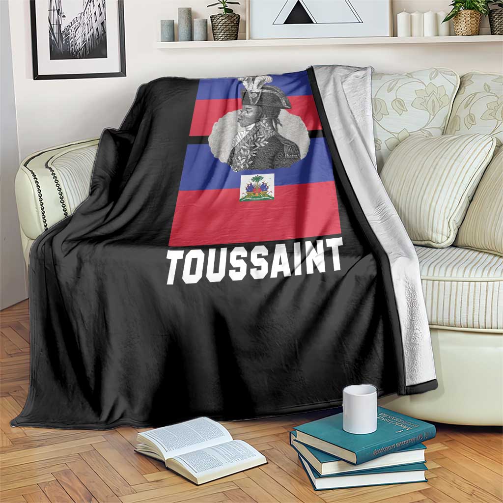 Toussaint Louverture Haitian Revolution Leader Throw Blanket Vintage General Portrait Haiti Freedom History