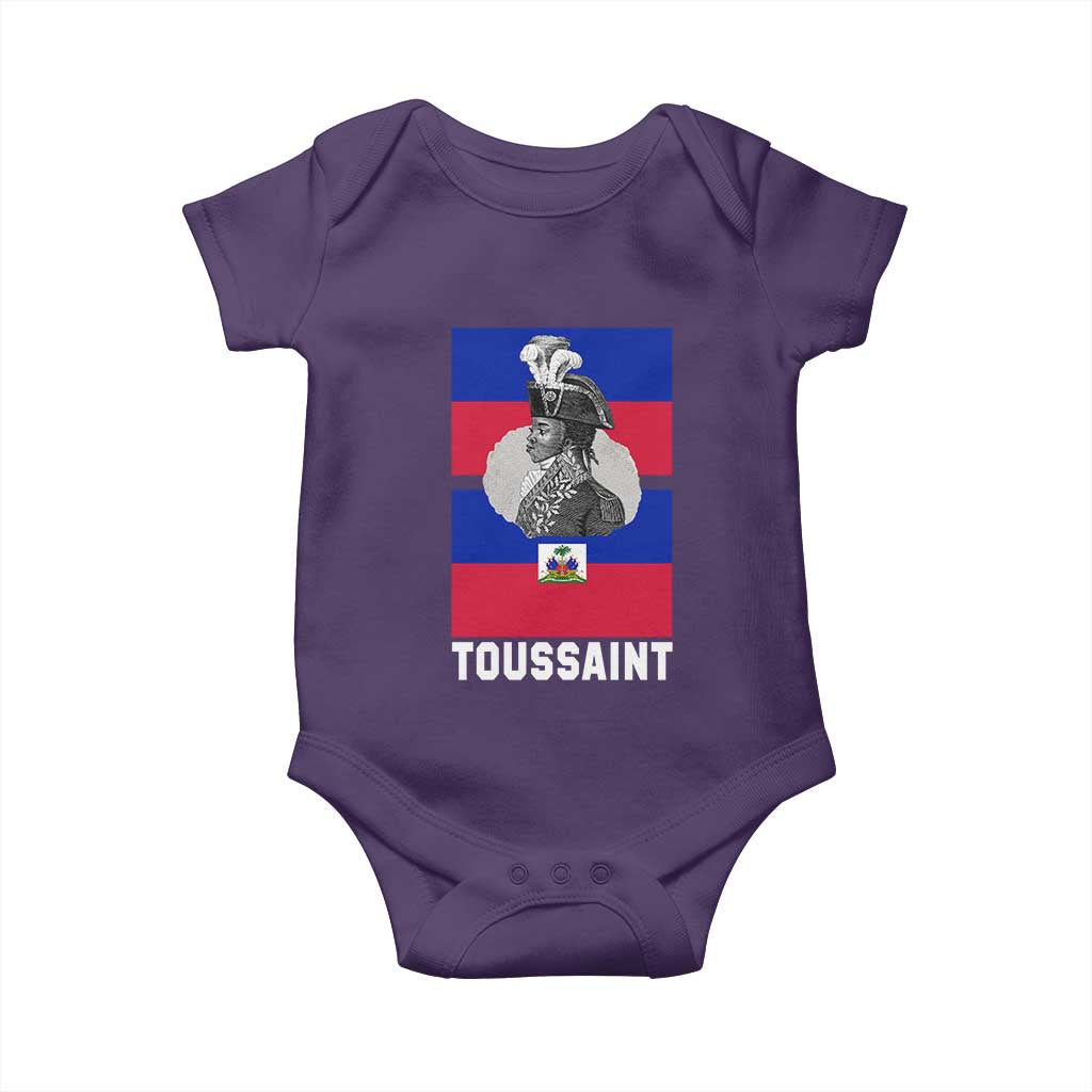 Toussaint Louverture Haitian Revolution Leader Baby Onesie Vintage General Portrait Haiti Freedom History