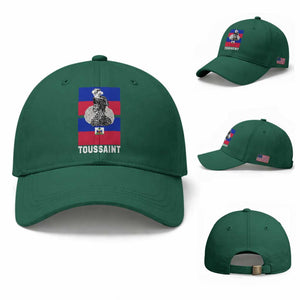 Toussaint Louverture Haitian Revolution Leader Baseball Cap Vintage General Portrait Haiti Freedom History