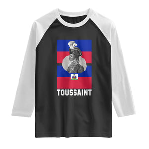 Toussaint Louverture Haitian Revolution Leader Raglan Shirt Vintage General Portrait Haiti Freedom History