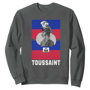 Toussaint Louverture Haitian Revolution Leader Sweatshirt Vintage General Portrait Haiti Freedom History