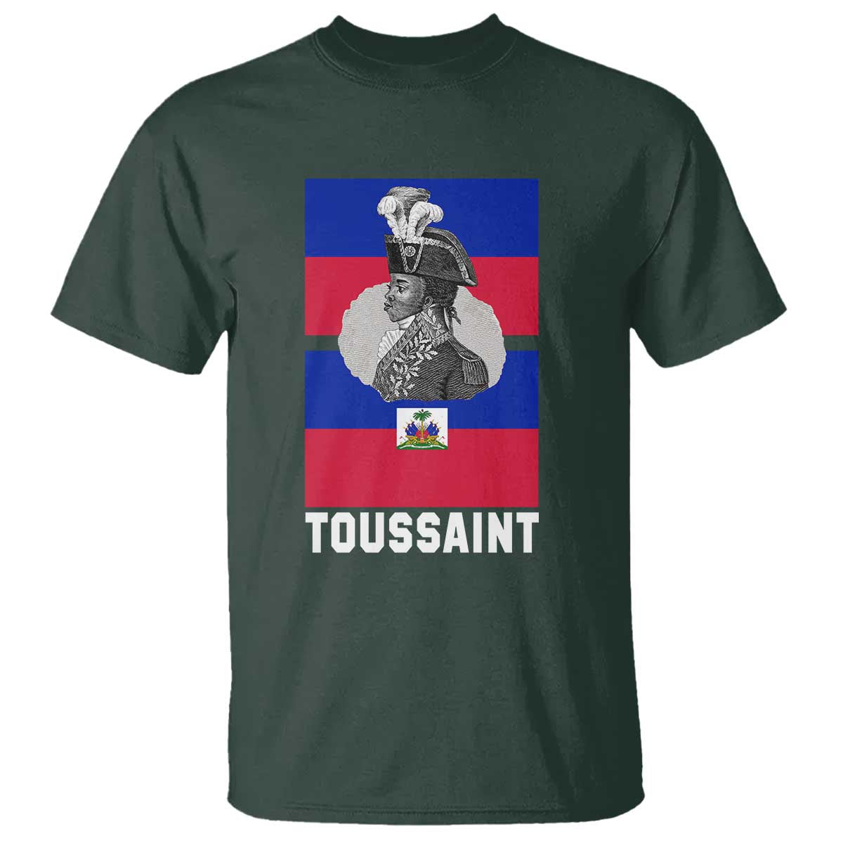 Toussaint Louverture Haitian Revolution Leader T Shirt Vintage General Portrait Haiti Freedom History