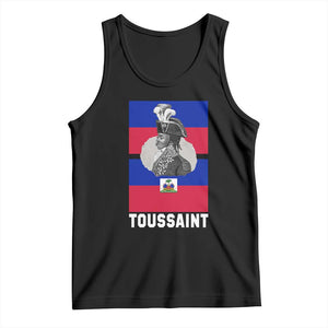 Toussaint Louverture Haitian Revolution Leader Tank Top Vintage General Portrait Haiti Freedom History