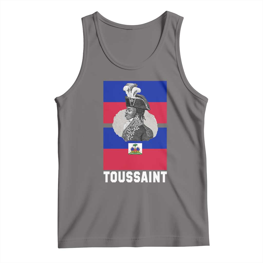 Toussaint Louverture Haitian Revolution Leader Tank Top Vintage General Portrait Haiti Freedom History