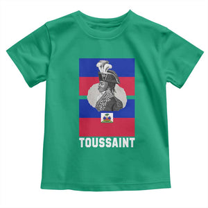 Toussaint Louverture Haitian Revolution Leader Toddler T Shirt Vintage General Portrait Haiti Freedom History