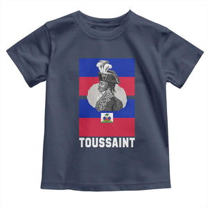 Toussaint Louverture Haitian Revolution Leader Toddler T Shirt Vintage General Portrait Haiti Freedom History