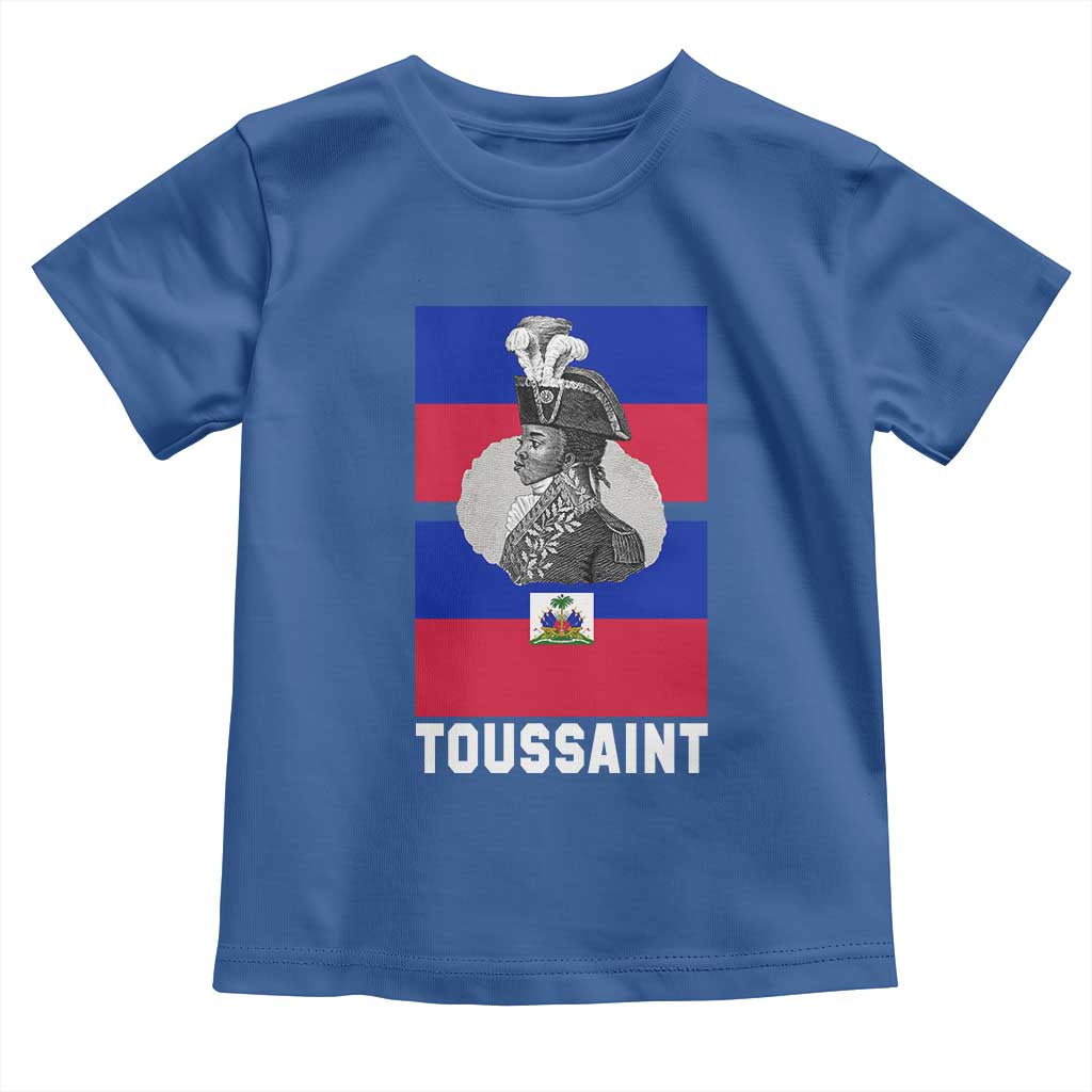 Toussaint Louverture Haitian Revolution Leader Toddler T Shirt Vintage General Portrait Haiti Freedom History