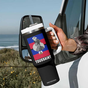 Toussaint Louverture Haitian Revolution Leader Tumbler With Handle Vintage General Portrait Haiti Freedom History