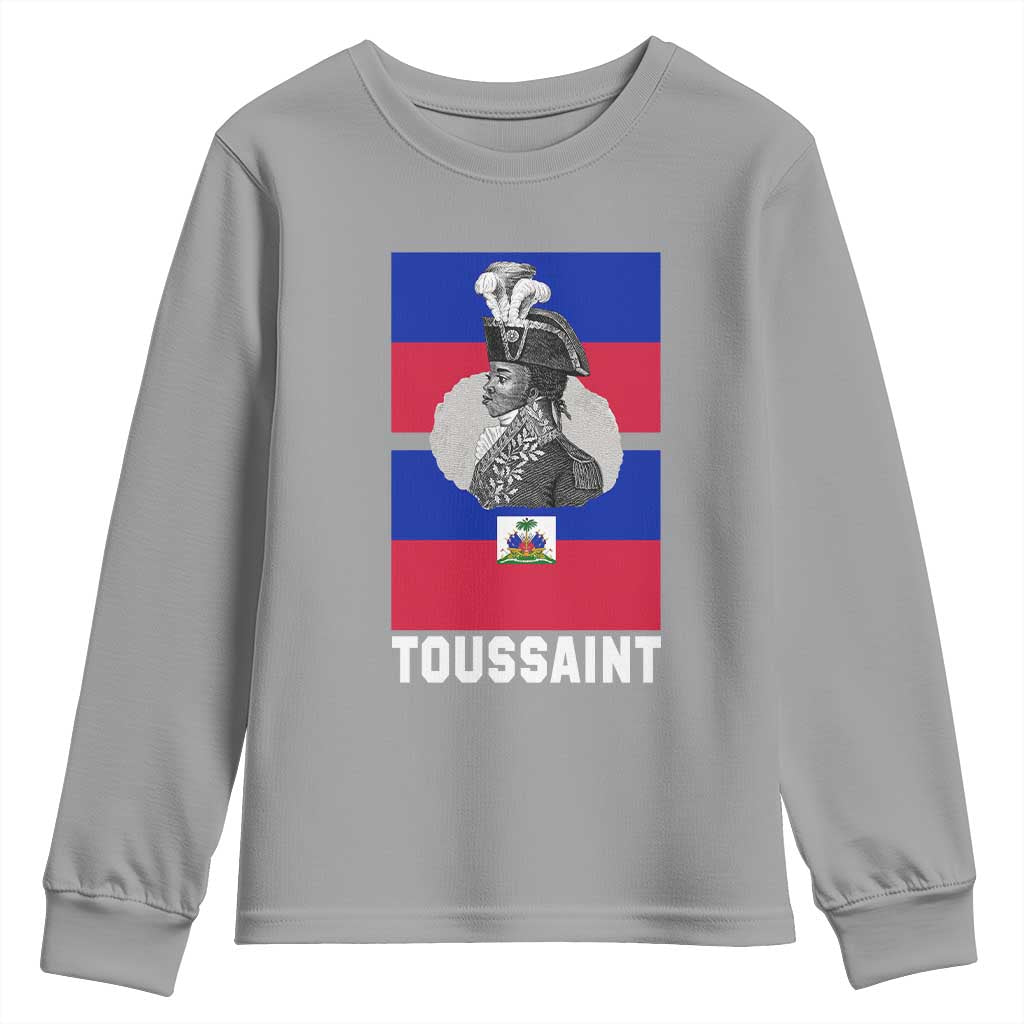 Toussaint Louverture Haitian Revolution Leader Youth Sweatshirt Vintage General Portrait Haiti Freedom History