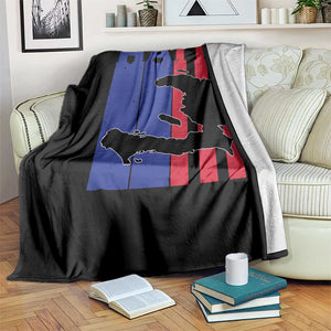 Vintage Retro Map of Haiti Throw Blanket Haitian Heritage Pride Travel Souvenir TS02 Print Your Wear