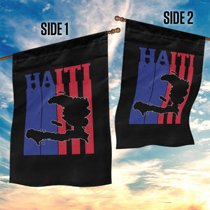 Vintage Retro Map of Haiti Garden Flag Haitian Heritage Pride Travel Souvenir TS02 Print Your Wear
