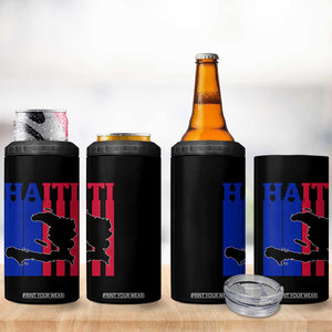 Vintage Retro Map of Haiti 4 in 1 Can Cooler Tumbler Haitian Heritage Pride Travel Souvenir TS02 Print Your Wear
