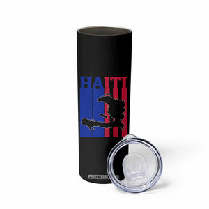Vintage Retro Map of Haiti Skinny Tumbler Haitian Heritage Pride Travel Souvenir TS02 Print Your Wear