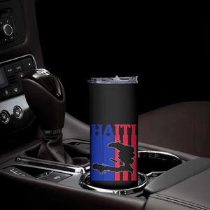 Vintage Retro Map of Haiti Skinny Tumbler Haitian Heritage Pride Travel Souvenir TS02 Print Your Wear