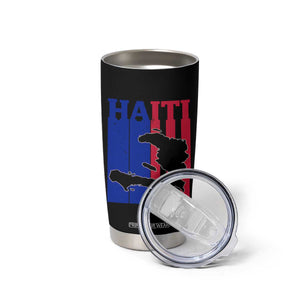 Vintage Retro Map of Haiti Tumbler Cup Haitian Heritage Pride Travel Souvenir TS02 Print Your Wear