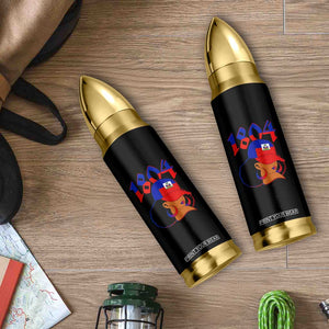 Haiti 1804 Curly Afro Queen Hoop Earrings Style Graphic Bullet Tumbler Haitian Heritage Pride TS02 Print Your Wear