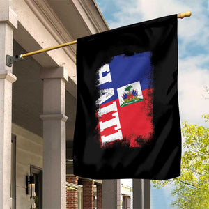 Haiti Flag Distressed Flag Graphic Garden Flag Haitian Heritage Pride TS02 Print Your Wear