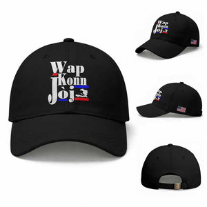 Wap Konn Joj Funny Haitian Creole Idiom Saying Baseball Cap Haiti Heritage Pride TS02 Baseball Cap Universal Fit Black Print Your Wear