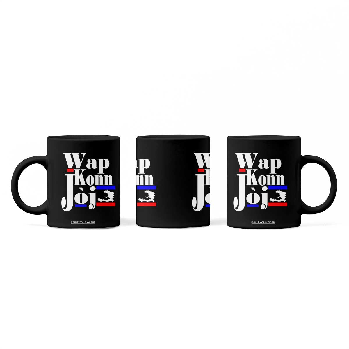 Wap Konn Joj Funny Haitian Creole Idiom Saying Coffee Mug Haiti Heritage Pride TS02 Print Your Wear