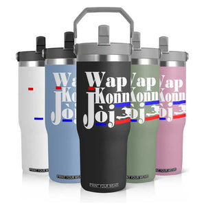 Wap Konn Joj Funny Haitian Creole Idiom Saying Flip Straw Tumbler Haiti Heritage Pride TS02 Print Your Wear