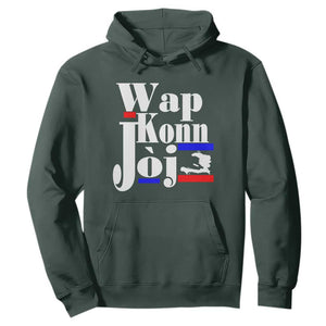 Wap Konn Joj Funny Haitian Creole Idiom Saying Hoodie Haiti Heritage Pride TS02 Dark Forest Green Print Your Wear
