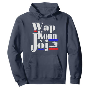 Wap Konn Joj Funny Haitian Creole Idiom Saying Hoodie Haiti Heritage Pride TS02 Navy Print Your Wear