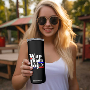 Wap Konn Joj Funny Haitian Creole Idiom Saying Skinny Tumbler Haiti Heritage Pride TS02 Print Your Wear