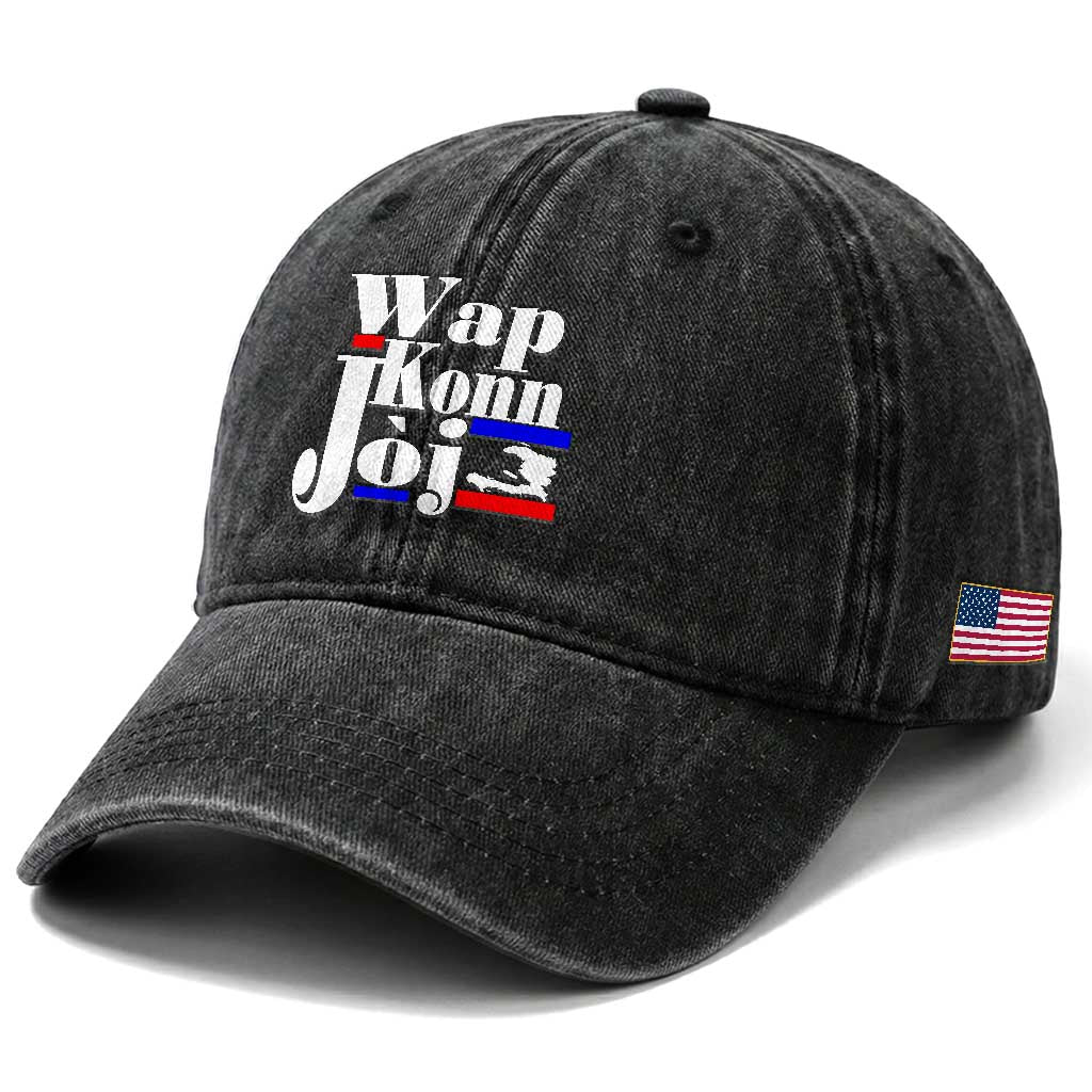 Wap Konn Joj Funny Haitian Creole Idiom Saying Washed Cotton Baseball Cap Haiti Heritage Pride TS02 Print Your Wear