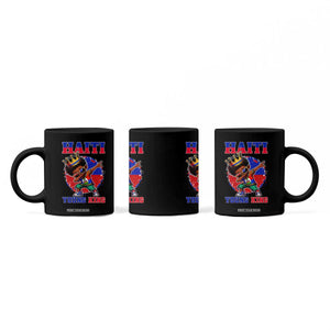 Haiti Young King Dabbing Boy Kids Graphic Coffee Mug Haitian Heritage Pride TS02 Print Your Wear