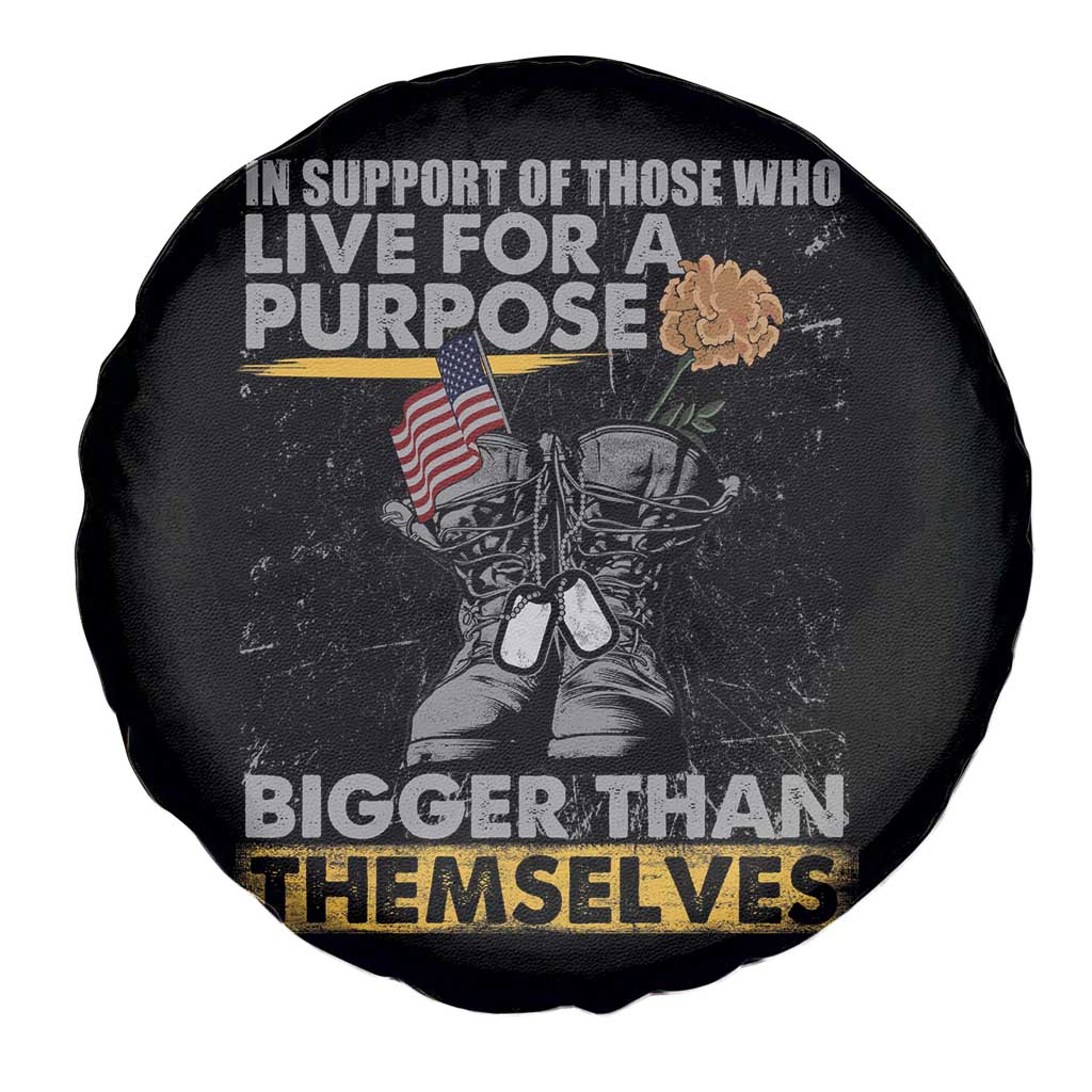 American Veteran Spare Tire Cover In Support Of Those Who Life For A Purpose Bigger Than Themselves TS02 Print Your Wear
